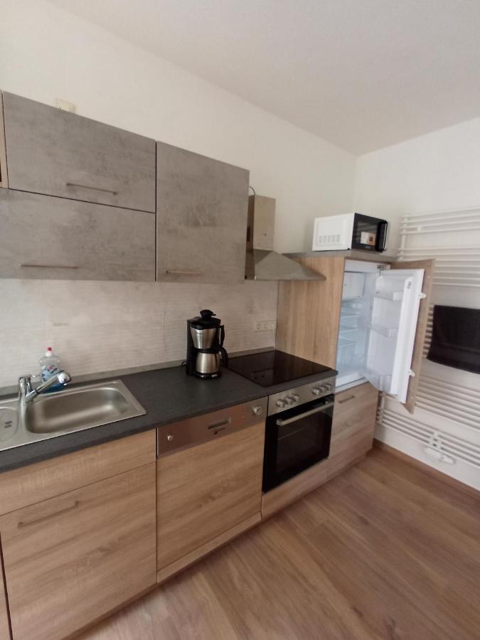Kleine 1-Raum-Ferienwohnung Mit Hohem Komfort Teuchern Экстерьер фото